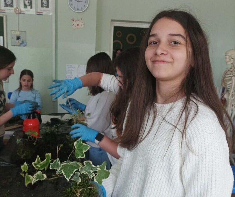 Radionica  KOKEDAMA za  Dan planeta  Zemlje