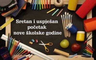 Obavijest o početku školske godine