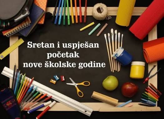 Obavijest o početku školske godine